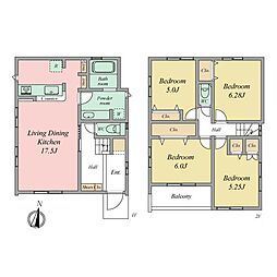 糟屋郡須惠町大字植木新築戸建（2号棟）