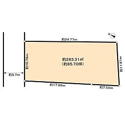 福岡市南区高宮1丁目土地