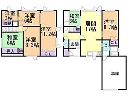 札幌市豊平区福住一条8丁目の一戸建て