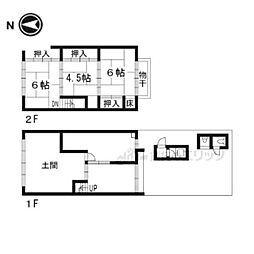 京都市北区大将軍坂田町の一戸建て