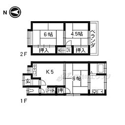 山田葉室町13-175連棟貸家