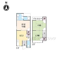 京都市右京区嵯峨野西ノ藤町の一戸建て