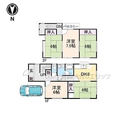 京都市西京区川島尻堀町の一戸建て