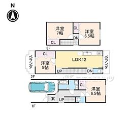 京都市西京区山田南山田町の一戸建て