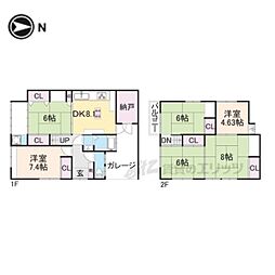 京都市右京区嵯峨新宮町の一戸建て