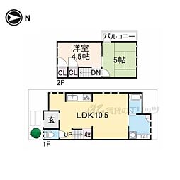 京都市北区鷹峯旧土居町の一戸建て