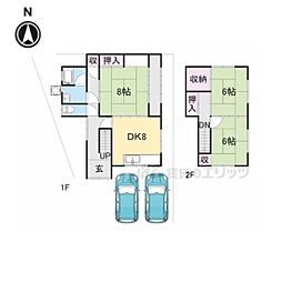 京都市右京区北嵯峨北ノ段町の一戸建て