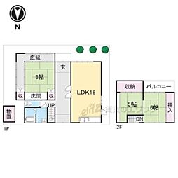 京都市右京区嵯峨広沢南下馬野町の一戸建て