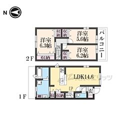 セントフィオーレ園部　北棟 C