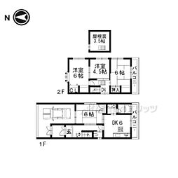 亀岡市篠町野条イカノ辻南の一戸建て
