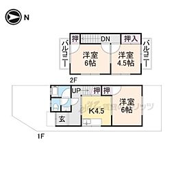 亀岡市篠町馬堀向端の一戸建て