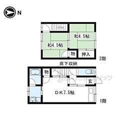 京都市北区上賀茂梅ケ辻町の一戸建て