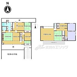 京都市北区大宮西小野堀町の一戸建て
