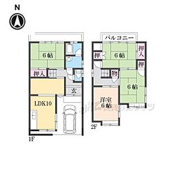 京都市上京区日暮通下立売上る天秤町の一戸建て
