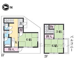 亀岡市下矢田町2丁目の一戸建て