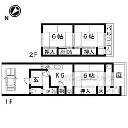 梅津罧原町36-1貸家