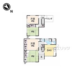 大津市平野1丁目の一戸建て