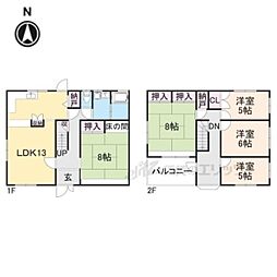 大津市朝日1丁目の一戸建て