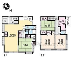 大津市大江4丁目の一戸建て