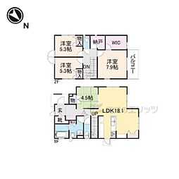 草津市西渋川2丁目の一戸建て
