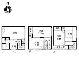 大津市石場8の一戸建て