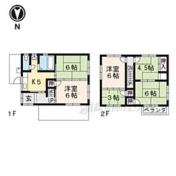 大津市唐崎1丁目23番の一戸建て
