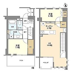 瀬田の杜　Ｇａｒｄｅｎ　＆　Ｔｅｒｒａｃｅ　Ｗ棟 7