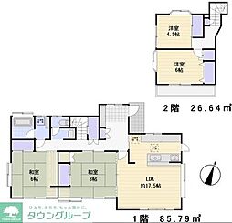 川崎市麻生区王禅寺西８丁目の一戸建て