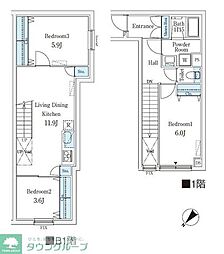 目黒区柿の木坂２丁目