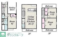 川崎市多摩区東三田2丁目の一戸建て