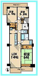 新多摩川ハイム2号棟 802