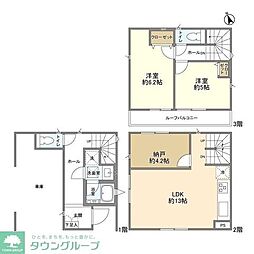 川崎市高津区諏訪３丁目の一戸建て