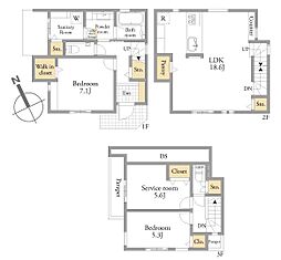角地「新宿区北新宿」Selection