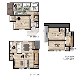 LDK18.6帖「新宿区北新宿」Newhouse