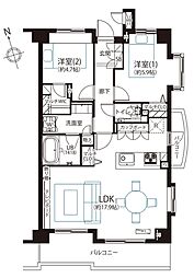 角部屋「オーベル高田馬場」