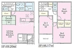 厚木市妻田東第24　新築全2棟-2号棟