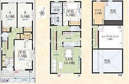 相模原市南区南台　新築全3棟-2号棟