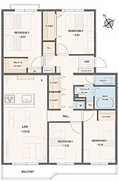 東建ニューハイツ海老名14号棟