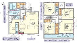 大和市上和田 新築全1棟　3期-1号棟