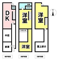 岐阜市白山町2丁目 中古戸建 田神駅 歩7分