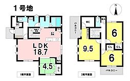 岐阜市水海道3丁目 新築戸建 1号地 長森駅 歩15分