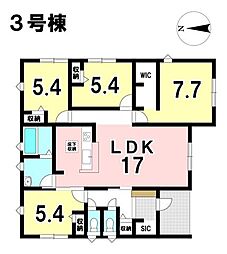 羽島郡笠松町米野 新築戸建 3号棟