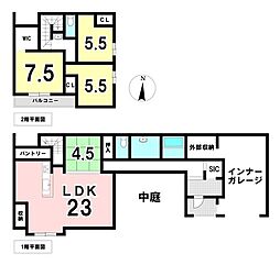 岐阜市水海道2丁目 中古戸建