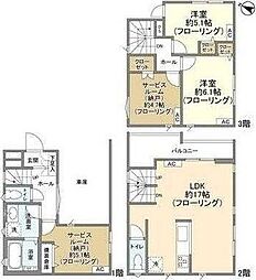 横浜市港北区大倉山６丁目の一戸建て