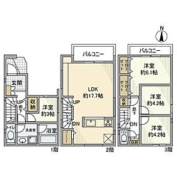 川崎市幸区南加瀬１丁目の一戸建て