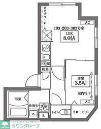 ＣＯＣＯＣＵＢＥ南長崎 303