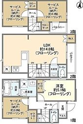 豊島区千早２丁目の一戸建て