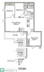 ベルメゾン中村橋ノース　NW 0303