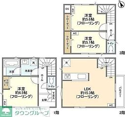 世田谷区玉堤１丁目の一戸建て