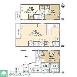 大田区西蒲田１丁目の一戸建て